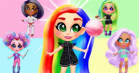 Candy Doll Hair Salon 🕹️ Spil Candy Doll Hair Salon På Crazygames