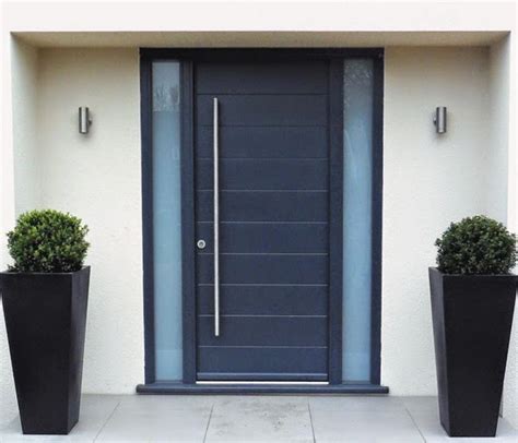 Contoh desain pintu rumah minimalis modern. 31 Desain Gambar Pintu Rumah Kayu Jati Minimalis Dan ...