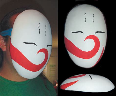 Naruto Haku Mask By Yellercrakka On Deviantart
