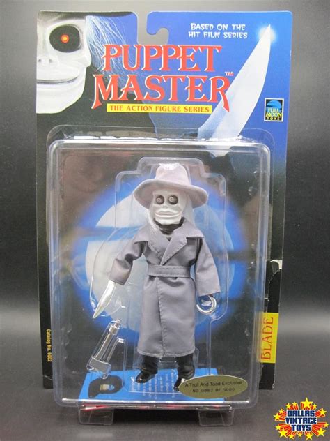 1997 Full Moon Toys Puppet Master Blade Gray Trenchcoat Variant 1a