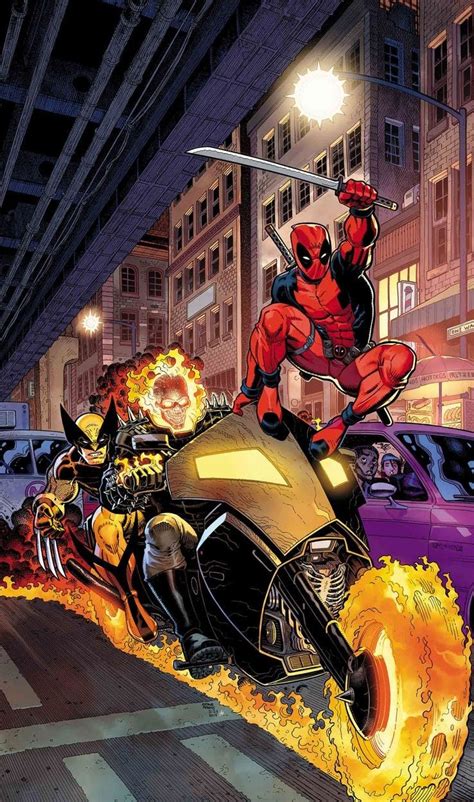 Marvel Comics Presents Vol3 6 Deadpool Ghost Rider And Wolverine