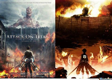 Enormous humanoid monsters called titans come stampeding through the walls and immediately start eating every man, woman, and child they can find. Review Attack on Titan live action movie!