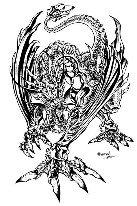 Free Realistic Dragon | Coloring Pages For Adults, Download Free