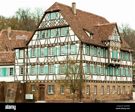 House Half Timbered German Culture Medieval Germany Traditional