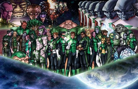 Green Lantern Corps By Adamwithers On Deviantart