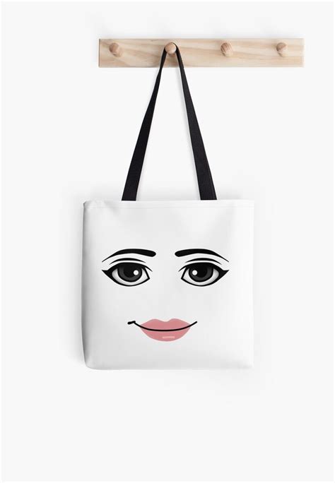 Roblox Woman Face Hd Tote Bag By Nonstandard In 2022 Printed Tote