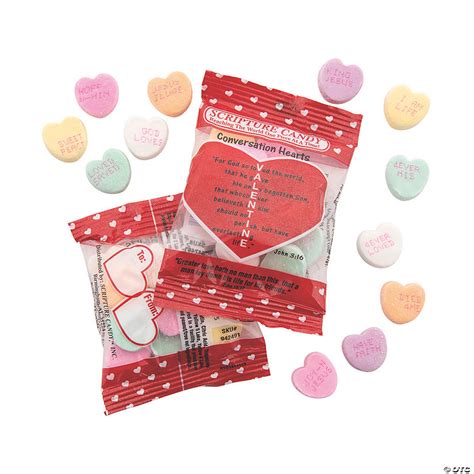 Scripture Candy™ Conversation Hearts Hard Candy