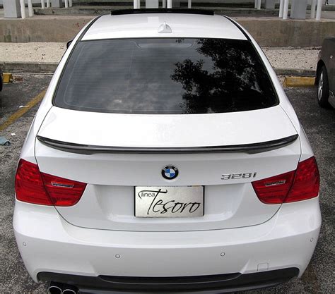 Spoilers are usually standard equipment on the factory hot rods, but just because you bought a less expensive model doesn't mean you can't have the same high performance. 2005-2011 BMW 3-Series Sedan Sport Style Carbon Fiber Rear ...