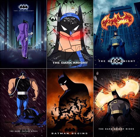 Batman The Animated Series Style Nolan Trilogy Art By Simansfa Which