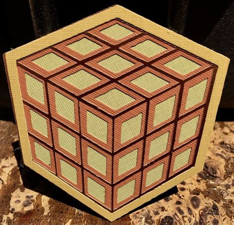 Cube Design With Some Cool Depth Cube Cube Design Rubiks Cube
