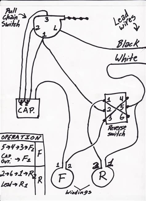 4 Wire Capacitor Wiring Diagram