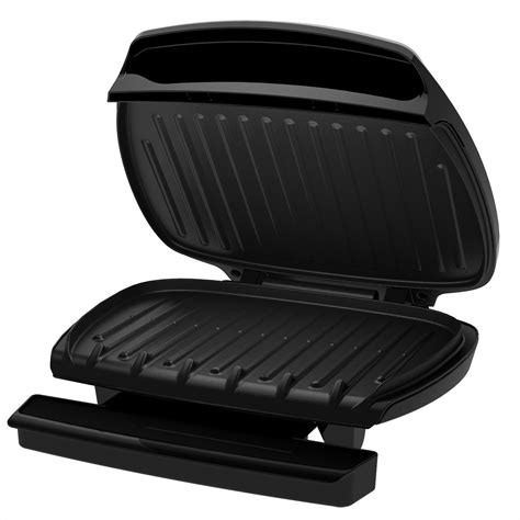 George Foreman 5 Serving Classic Plate Grill And Panini Press Black