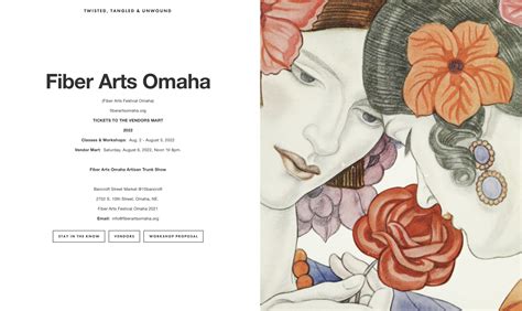 Fiber Arts Festival Omaha Nebraska Arts Council