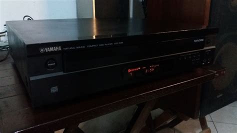 Cd Player Yamaha Cdc 585 Receiver Polyvox Pr 1800 Caixas Acústicas