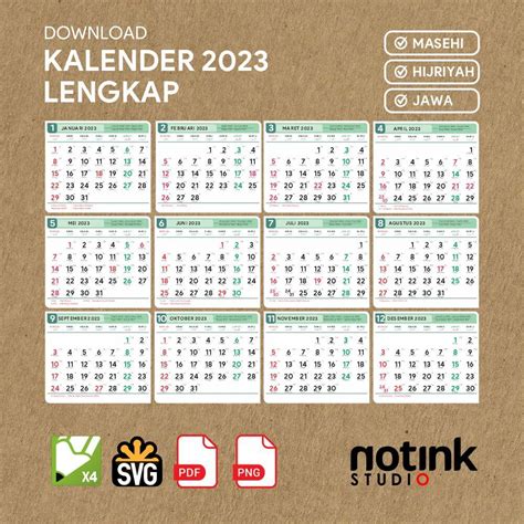 Download Kalender 2023 Lengkap Jawa Pdf Pelajaran