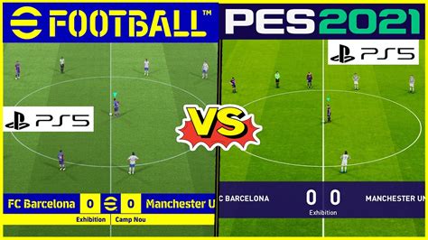 Efootball 2022 Vs Pes 2021 Comparison Gameplay Graphics And More