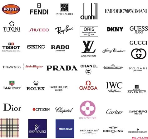 High Fashion Brands Logos