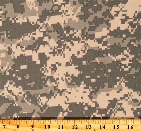 Us Army Digital Camouflage Camo Twill Fabric Print By The Yard 5002f 4k