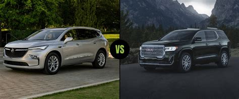 2022 GMC Acadia vs. 2022 Buick Enclave: What's the Difference? | Octane