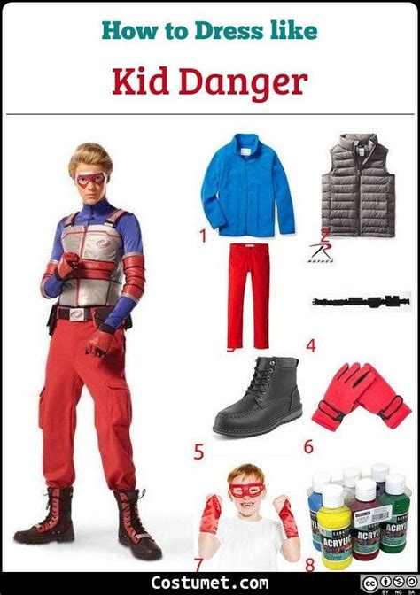 Henry Danger And Captain Man Costume For Cosplay And Halloween 2023 Henry