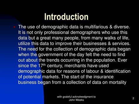 PPT USES OF DEMOGRAPHY PowerPoint Presentation Free Download ID