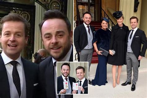 Ant And Dec Switch Places For First Time Ever After Being Awarded Obes At
