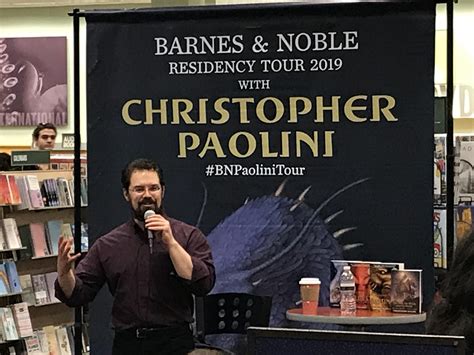 After writing the first draft for a year. Paolini Tour! : Eragon
