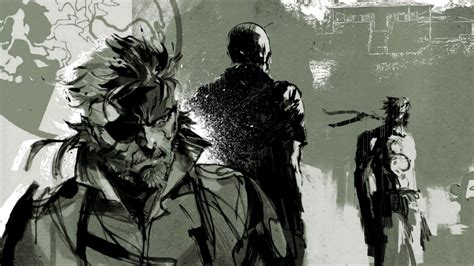 Big Boss Metal Gear Art