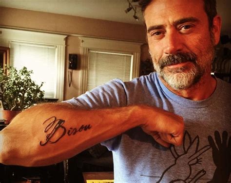 Jeffrey Dean Morgans Arm Tattoo Popsugar Celebrity