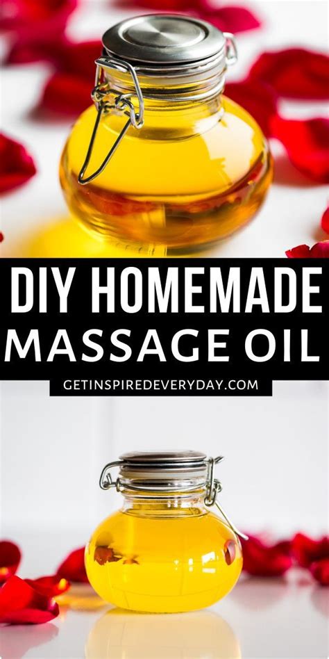 How To Make Your Own Diy Massage Oil For The Perfect Massage Artofit