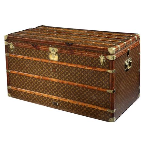 Original Large Haute Courier Trunk By Louis Vuitton 1920 At 1stdibs