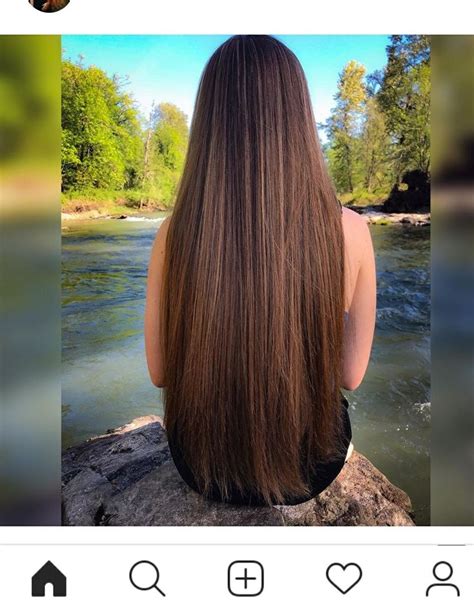 Pin På Beautiful Long Straight Brown Hair