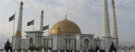 Turkmenbashi Ruhy Mosque Euroasia Travels