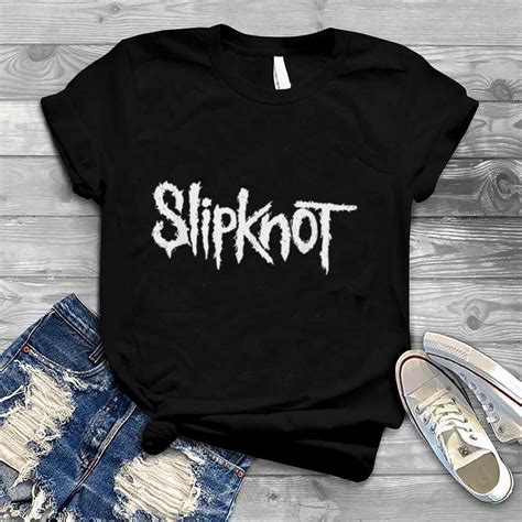 Slipknot Official Plain Logo T Shirt