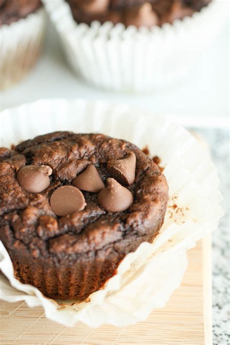 Chocolate Pumpkin Muffins Only 3 Ingredients Recipe Chocolate