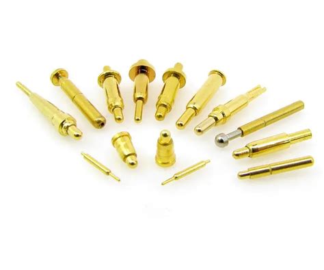Circuit Board Pin Connectors Spring Plunger Latch Spring Loaded Test