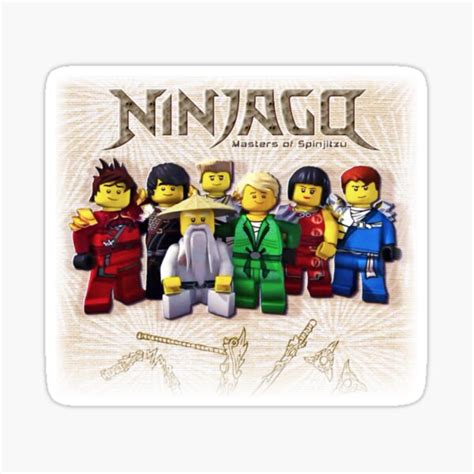 Lego Ninjago Stickers Redbubble