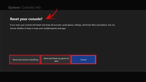 How To Reset An Xbox One And Restore Settings To Factory Defaults Step