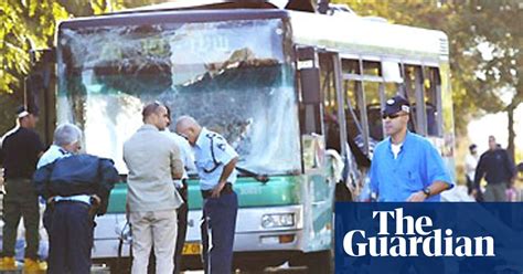 Jerusalem Suicide Bombing Kills 11 World News The Guardian