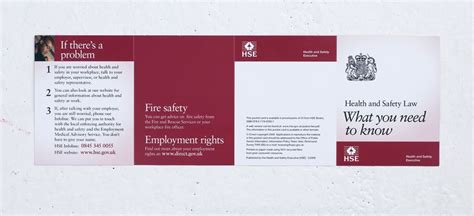 Hse Health And Safety Law Pocket Cards Seton