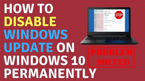 How To Disable Windows Update On Windows 10 Permanently Youtube