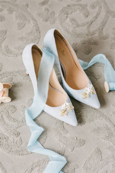 Something Blue Blue Wedding Shoes Bridal Shoes Wedding Etsy