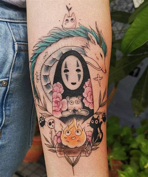Ghibli Ghibli Tattoo Studio Ghibli Tattoo Creative Tattoos