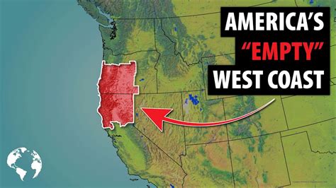 Why So Few Americans Live In This Huge Area Of The West Coast Youtube