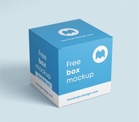 Free Square Box Packaging Mockup Psd Set Good Mockups