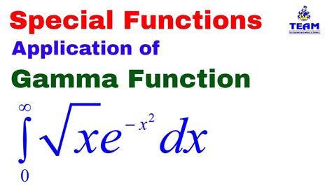 Applications Of Gamma Function Problems On Gamma Functionspecial