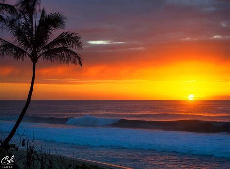 By Clark Little Hawaiian Sunset Beautiful Beaches Paradise Amazing