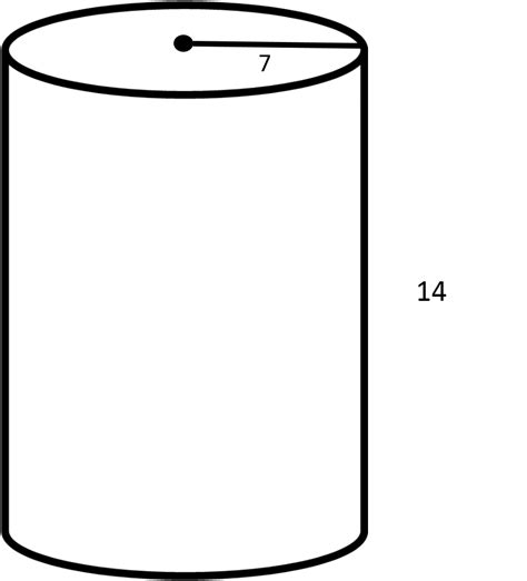 If dia of upper circle is given and height is given then just multiple. How to find the surface area of a cylinder - Intermediate ...