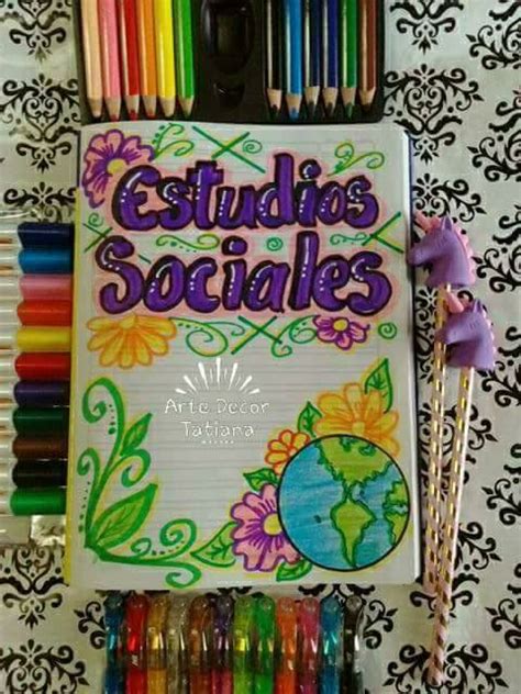 Collection Of Para Portadas De Estudios Sociales Caratulas Para