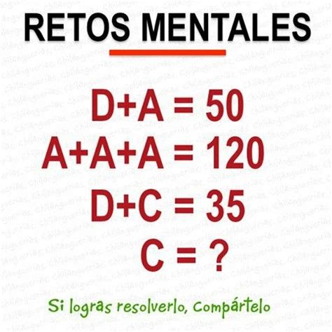 Prensa científica editorial española dedicada a la divulgación del conocimiento científico a través de revistas y publicaciones periódicas. Pin de carlos en problemas matemáticos | Juegos mentales ...